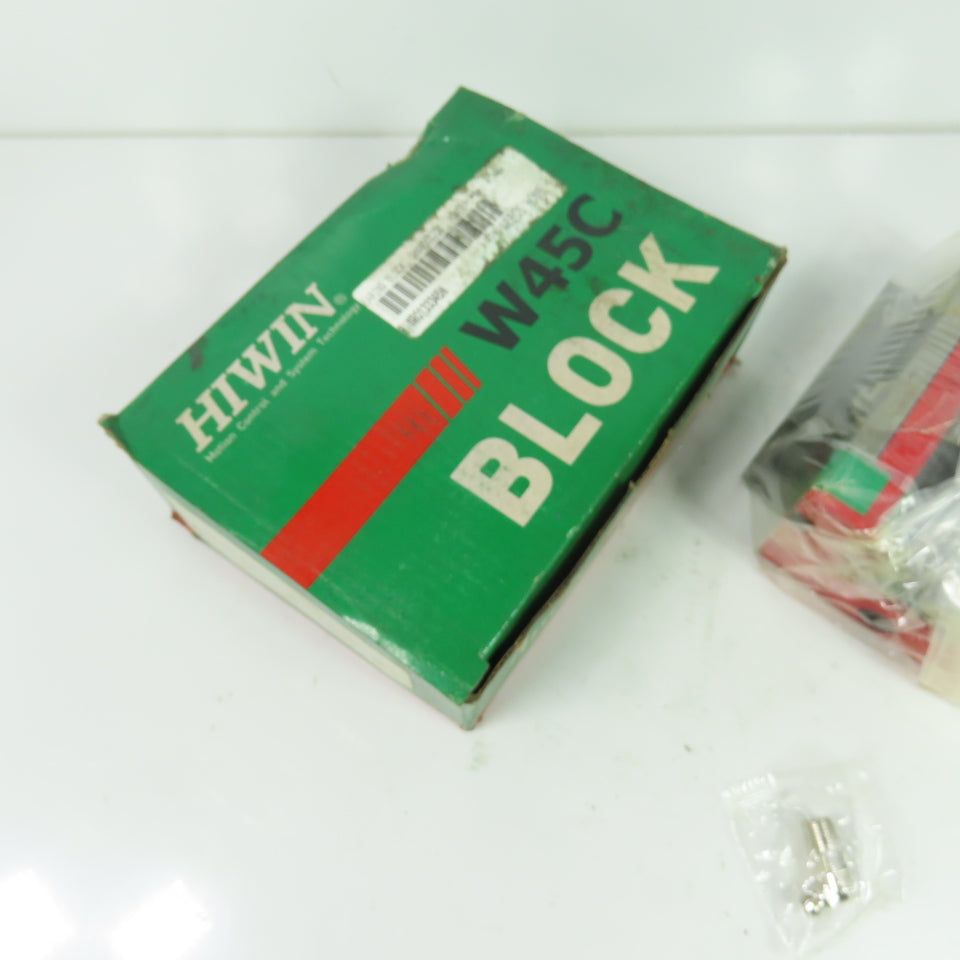HIWIN QHW-45-CC-Z0-C Linear Guideway Block HGW45 NEW