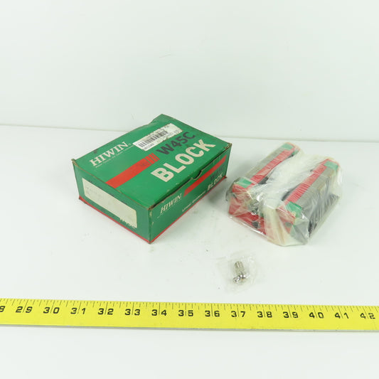 HIWIN QHW-45-CC-Z0-C Linear Guideway Block HGW45 NEW