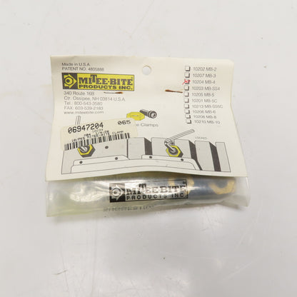 Mitee-Bite 10204 MB-4 Hex Fixture Clamps 1/4"-20