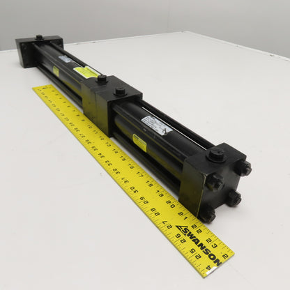 Parker Series 2H 2" Bore 6-1/2" x 13" Dual Stroke Hydraulic Cylinder