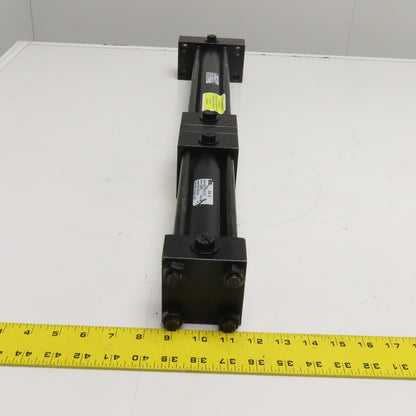 Parker Series 2H 2" Bore 6-1/2" x 13" Dual Stroke Hydraulic Cylinder