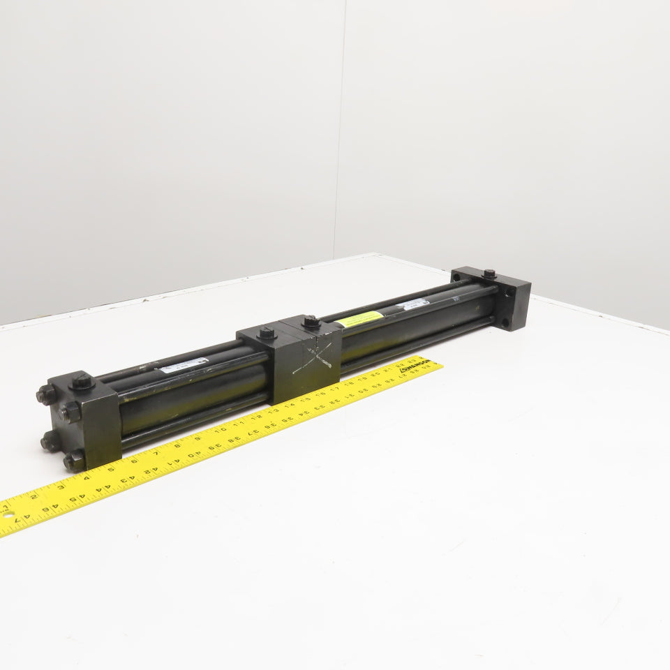 Parker Series 2H 2" Bore 6-1/2" x 13" Dual Stroke Hydraulic Cylinder
