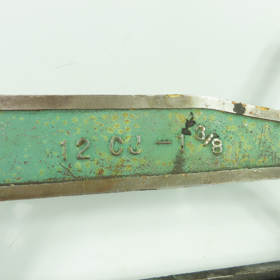 Strippit 12 CJ 1-3/8 1-3/8" x 12" Throat C-Frame Punch Die Tooling