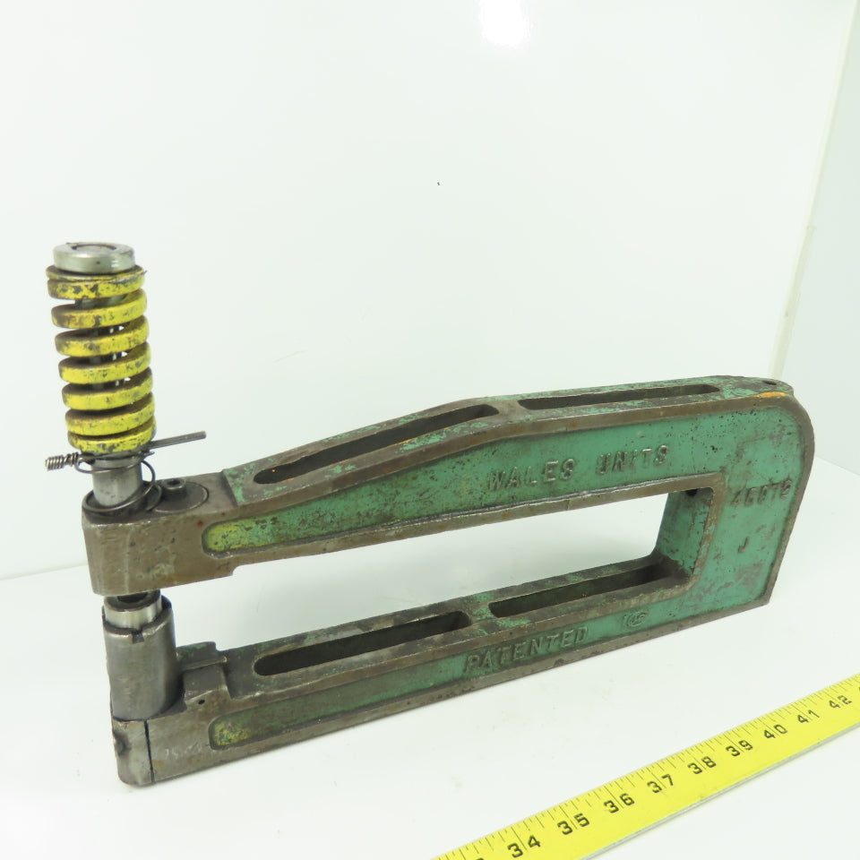 Strippit 12 CJ 1-3/8 1-3/8" x 12" Throat C-Frame Punch Die Tooling
