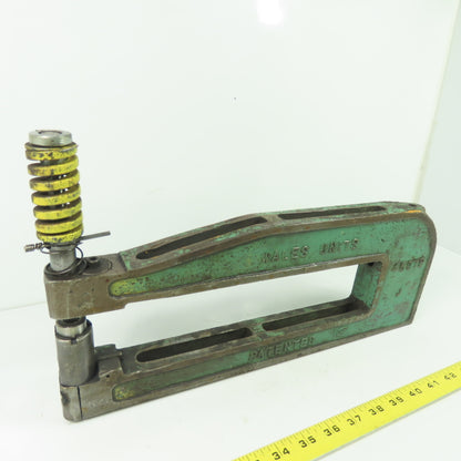 Strippit 12 CJ 1-3/8 1-3/8" x 12" Throat C-Frame Punch Die Tooling