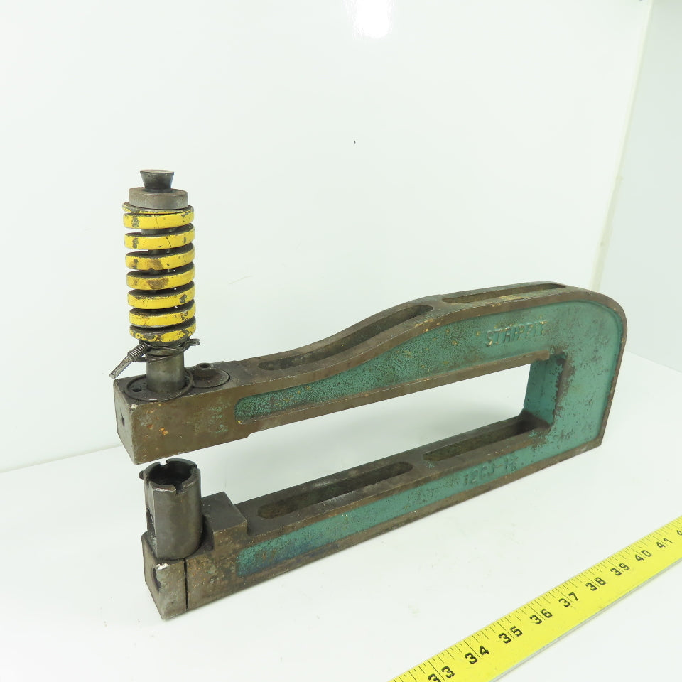 Strippit 12CJ-1 3/8 1-3/8" x 12" Throat C-Frame Punch Die Tooling
