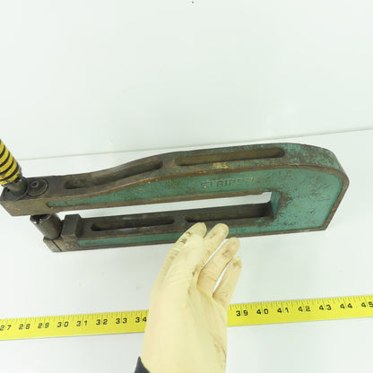 Strippit 12CJ-1 3/8 1-3/8" x 12" Throat C-Frame Punch Die Tooling