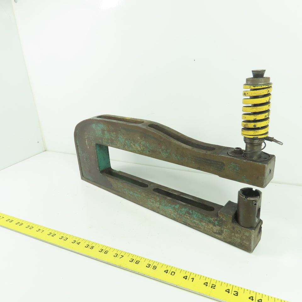 Strippit 12CJ-1 3/8 1-3/8" x 12" Throat C-Frame Punch Die Tooling