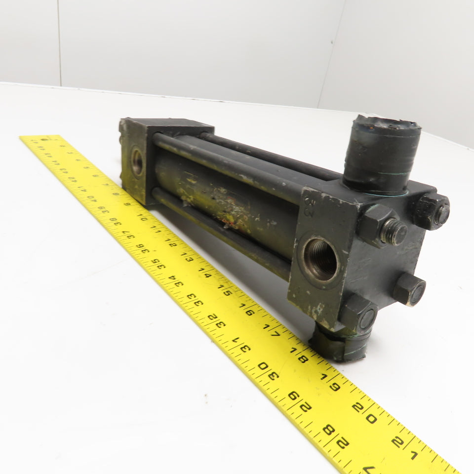 Parker 2HT14AC 2" Bore 6-1/4" Stroke Double Acting Trunnion Hydraulic Cylinder