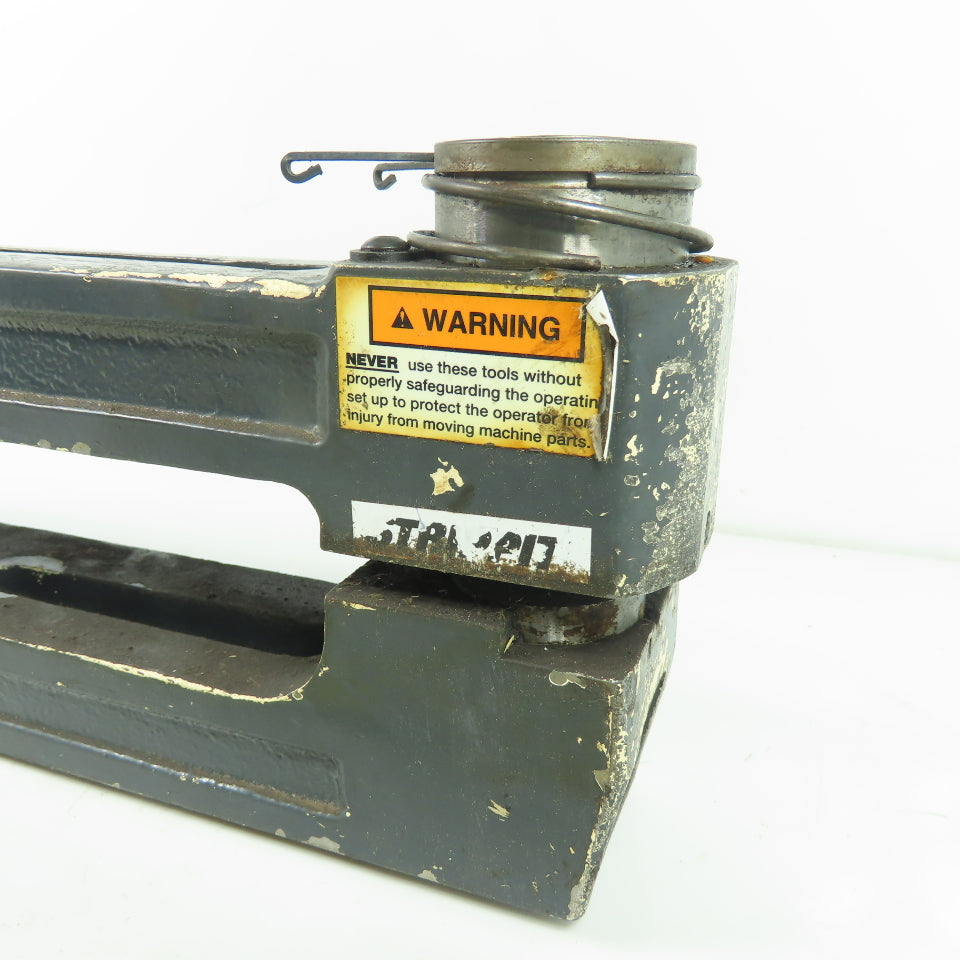 Strippit 12 BN 2 1/4 2-1/4" x 12" Throat C-Frame Punch Die Tooling