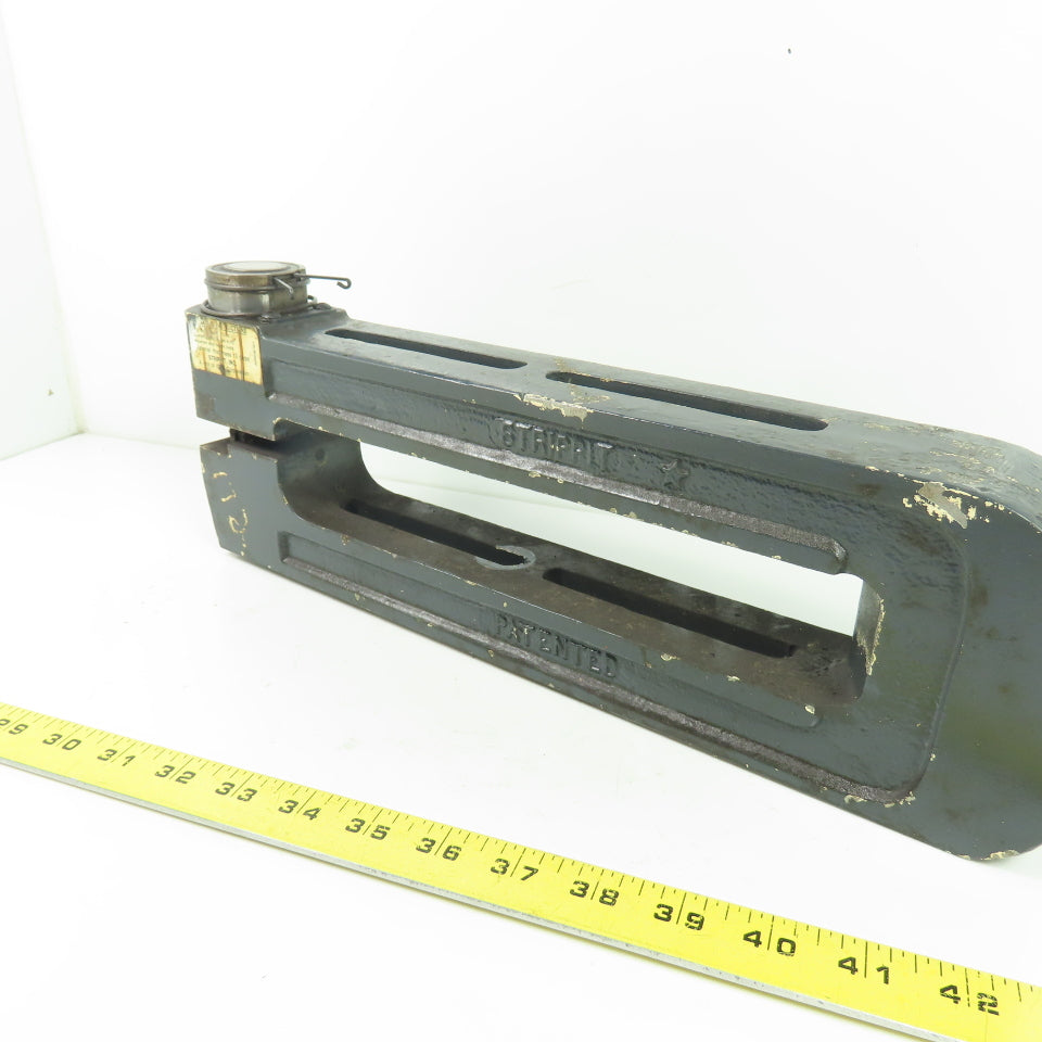 Strippit 12 BN 2 1/4 2-1/4" x 12" Throat C-Frame Punch Die Tooling