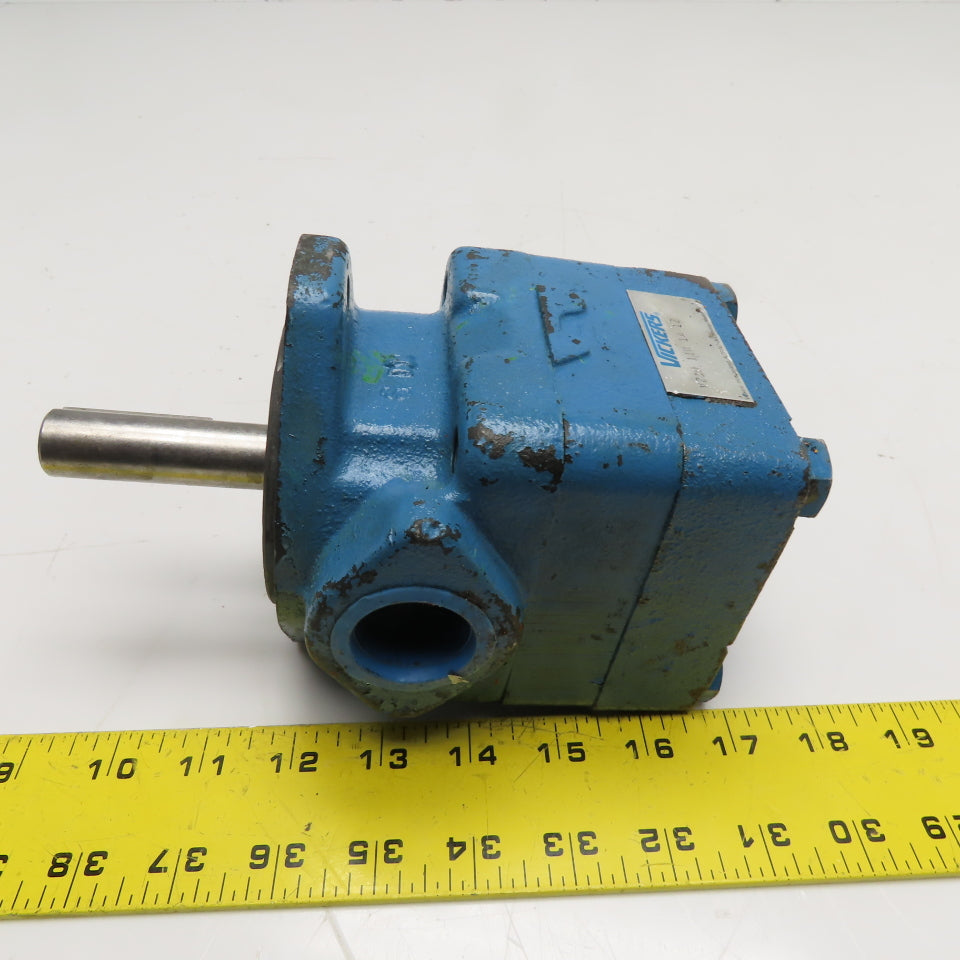 Vickers V210 11W 1A 12 Hydraulic Vane Pump 1/2" x 1" NPT Ports 3/4" Shaft