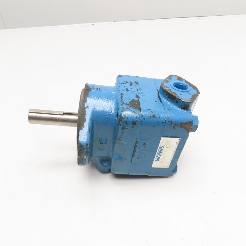 Vickers V210 11W 1A 12 Hydraulic Vane Pump 1/2" x 1" NPT Ports 3/4" Shaft