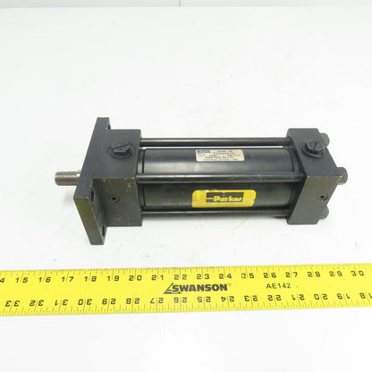 Parker 02.50 CJ2HLT14AC 6.000 Hydraulic Cylinder 3000 PSI 6" Stroke 2.5" Bore