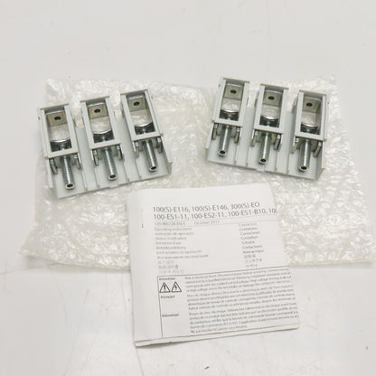 Allen-Bradley 100-E146 100-E116 3-Pole Contactor Terminal Lug Kit