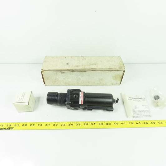 Arrow Pneumatics B754M DT Pneumatic Filter Regulator 1/2" NPT