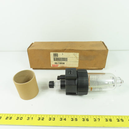 Schrader Bellows 06L11BESB Pneumatic Air Line Lubricator 150 PSI 1/4" NPT NEW