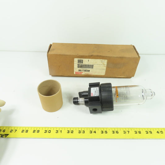 Schrader Bellows 06L11BESB Pneumatic Air Line Lubricator 150 PSI 1/4" NPT NEW