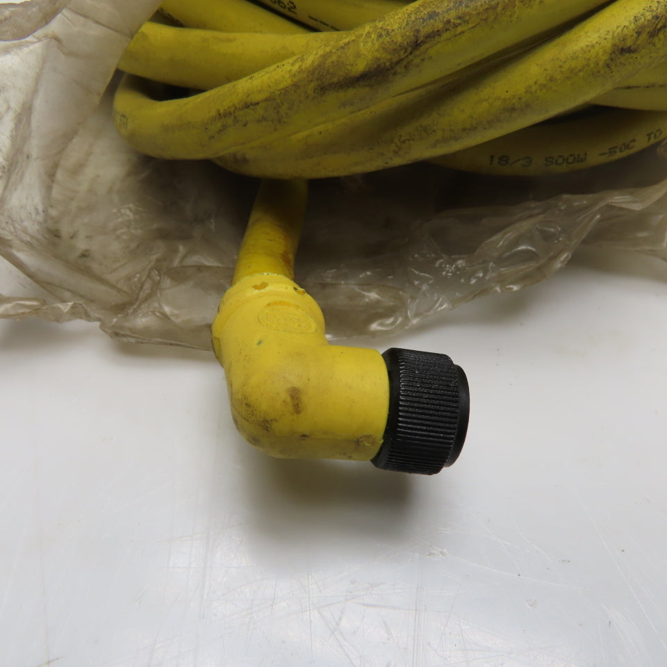Allen-Bradley 889R-R3WEA-10 3-Pin Female R/A AC Micro Cordset 10m