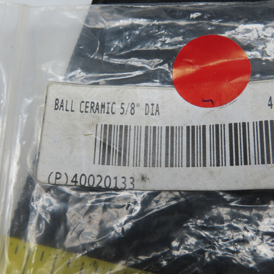 5/8" Diameter Unknown Grade Ceramic Ball Lot Of 11