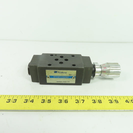 Western Fluidyne WFDGMFN3XA2W41 Hydraulic Flow Control Stack Valve