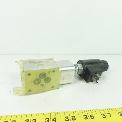 Sun Hydraulics X2Q 0K05-A2 Solenoid Operated Hydraulic Valve W/ 770-224 24 VDC