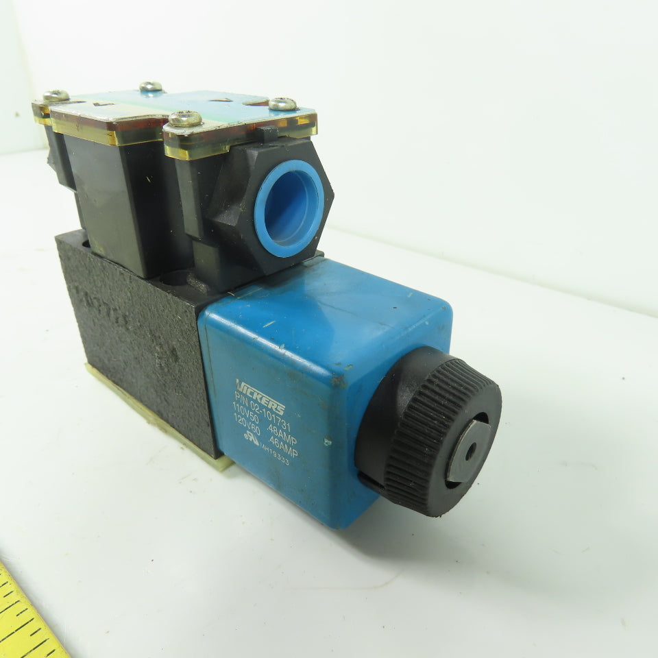 Vickers 02-109575 DG4V-3S-2C-M-FW-B5-60 Solenoid Directional Control Valve 120V