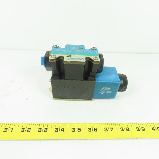 Vickers 02-109575 DG4V-3S-2C-M-FW-B5-60 Solenoid Directional Control Valve 120V