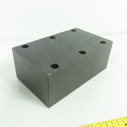 Parker C81600S-120H Hydraulic Block Check Valve 3000 PSI 40 GPM