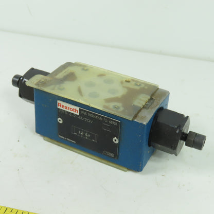 Rexroth R900481624 Z2FS 6-2-44/2QV Hydraulic Throttle Check Valve Size 6