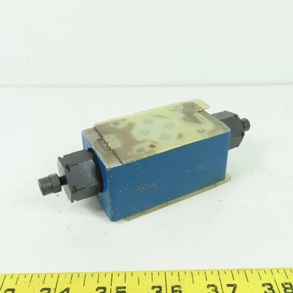 Rexroth R900481624 Z2FS 6-2-44/2QV Hydraulic Throttle Check Valve Size 6