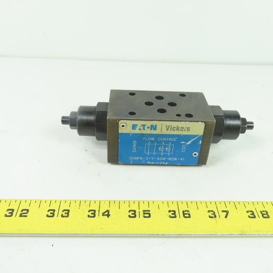 Eaton Vickers 694412 DGMFN-3-Y-A2W-B2W-41 Flow Control Valve Block