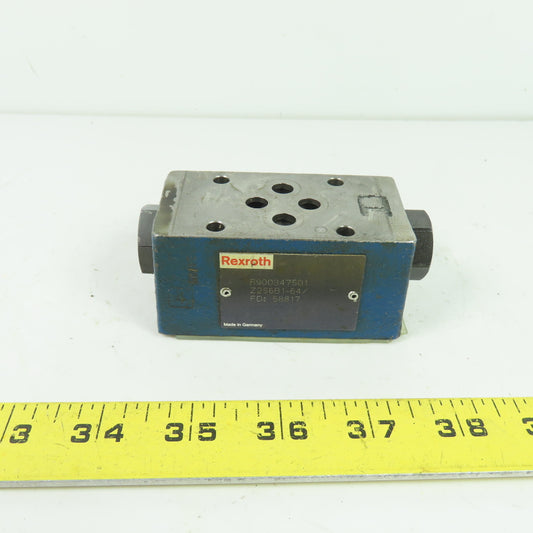 Rexroth Z2S6B1-64/ Twin Pilot Operated Check Valve Size 6