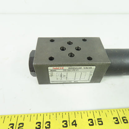 Nachi OG-G01-P2-21 Modular Relief Valve G01 Series