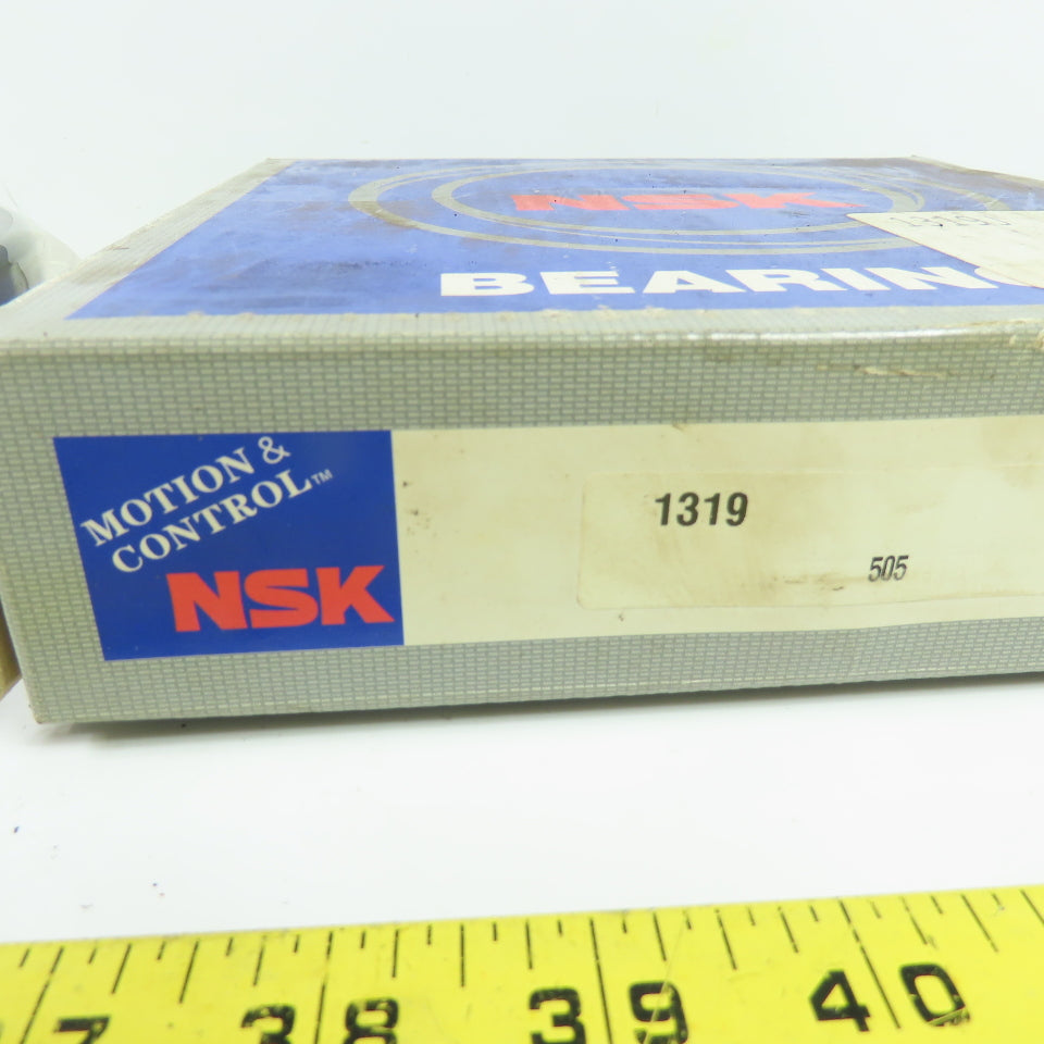 NSK 1319 Self-Aligning Ball Bearing Double Row Open 200mm OD 95mm Bore NEW
