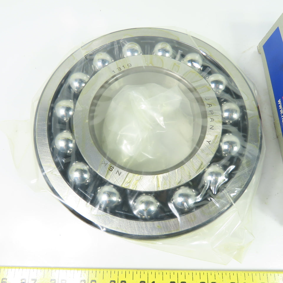 NSK 1319 Self-Aligning Ball Bearing Double Row Open 200mm OD 95mm Bore NEW