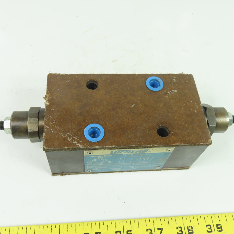 Vickers DGMFN-5-Y-A2W-B2W-30 SystemStak Flow Control Valve 315 Bar Max