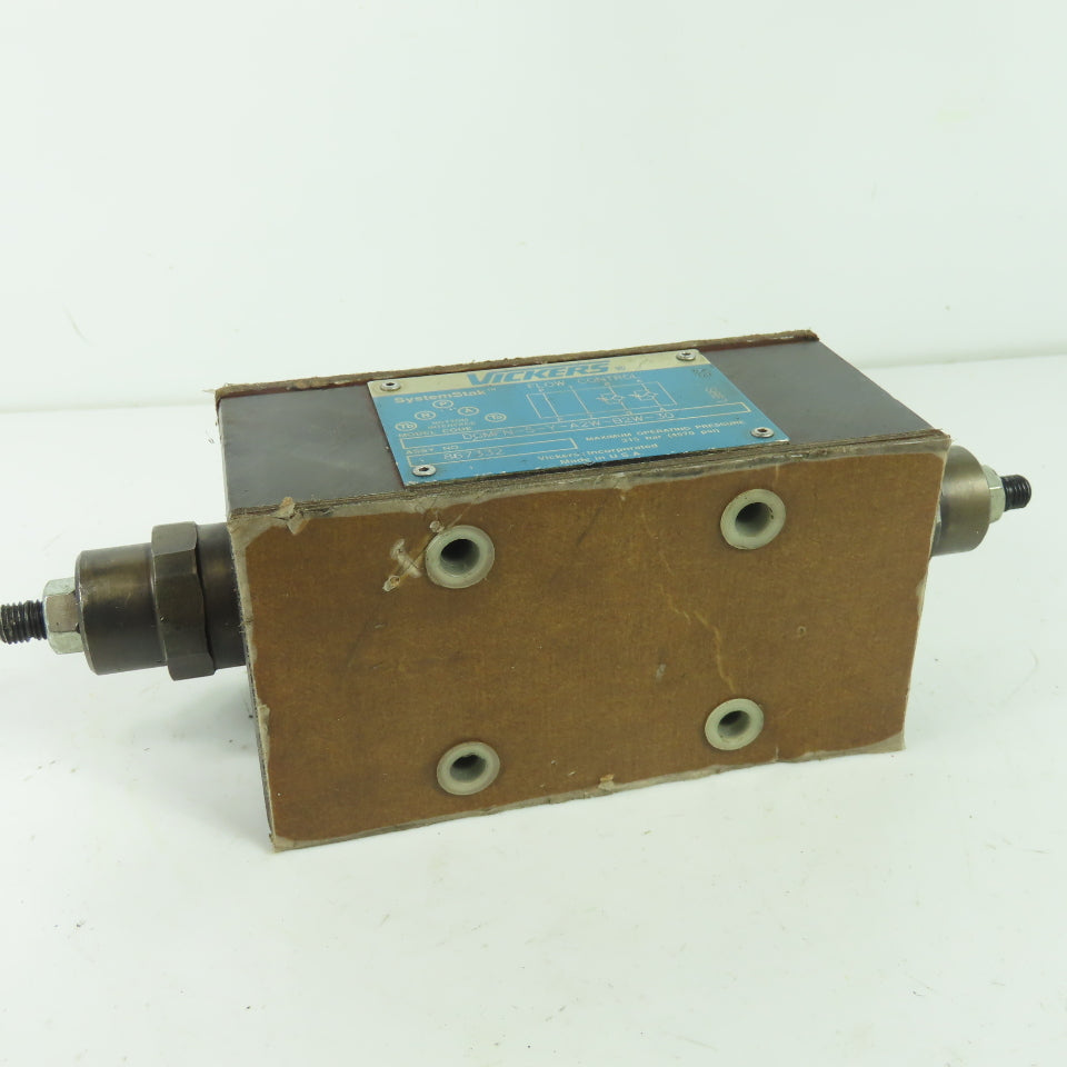 Vickers DGMFN-5-Y-A2W-B2W-30 SystemStak Flow Control Valve 315 Bar Max