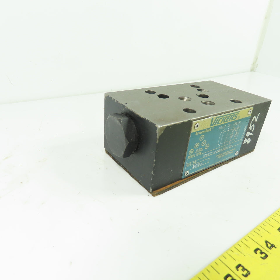 Vickers 867364 DGMPC-5-ABK-BAK-30 SystemStak Pilot Operated Check Valve