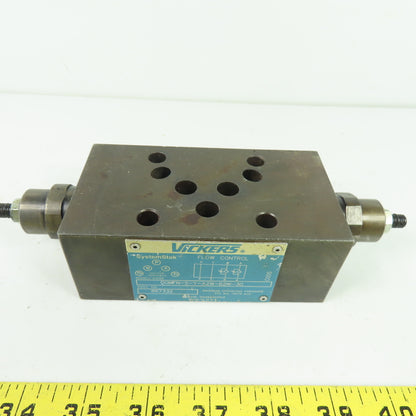 Vickers DGMFN-5-Y-A2W-B2W-30 SystemStak Flow Control Valve 315 bar 4570 psi