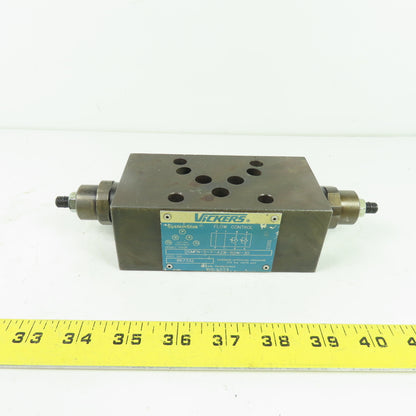 Vickers DGMFN-5-Y-A2W-B2W-30 SystemStak Flow Control Valve 315 bar 4570 psi