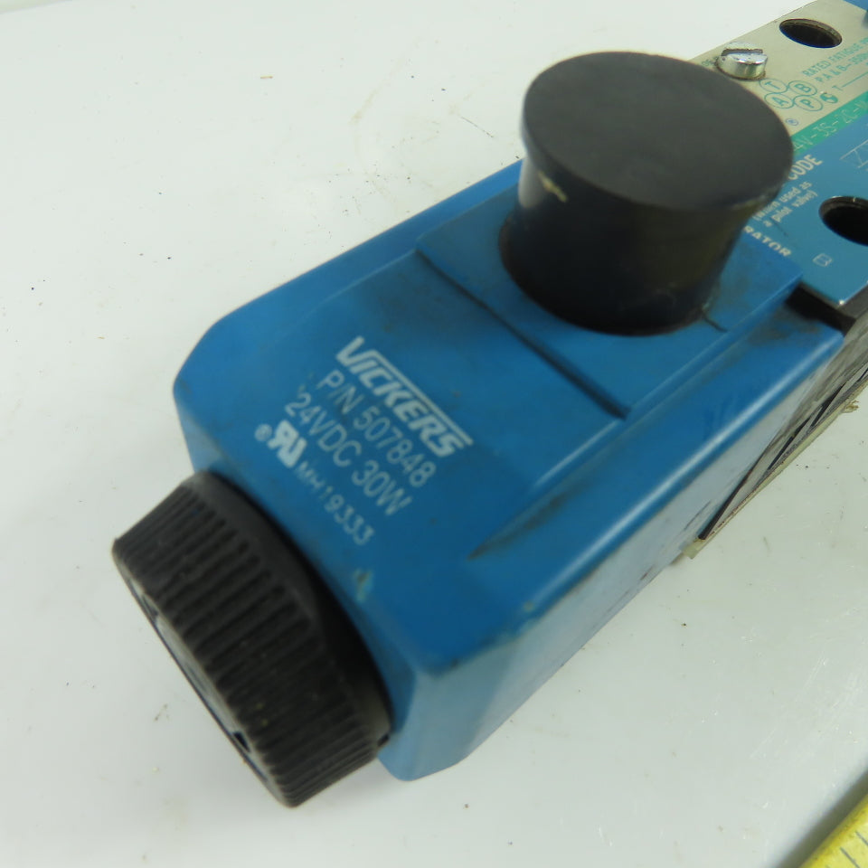 Vickers DG4V-3S-2C-M-U-H5-60 Solenoid Operated Hydraulic Valve 350bar 24VDC