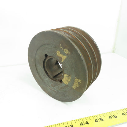 A48 B52 3-Groove V-Belt Pulley Sheave 1-5/8" Bore 5-1/2" OD x 2-1/2" W