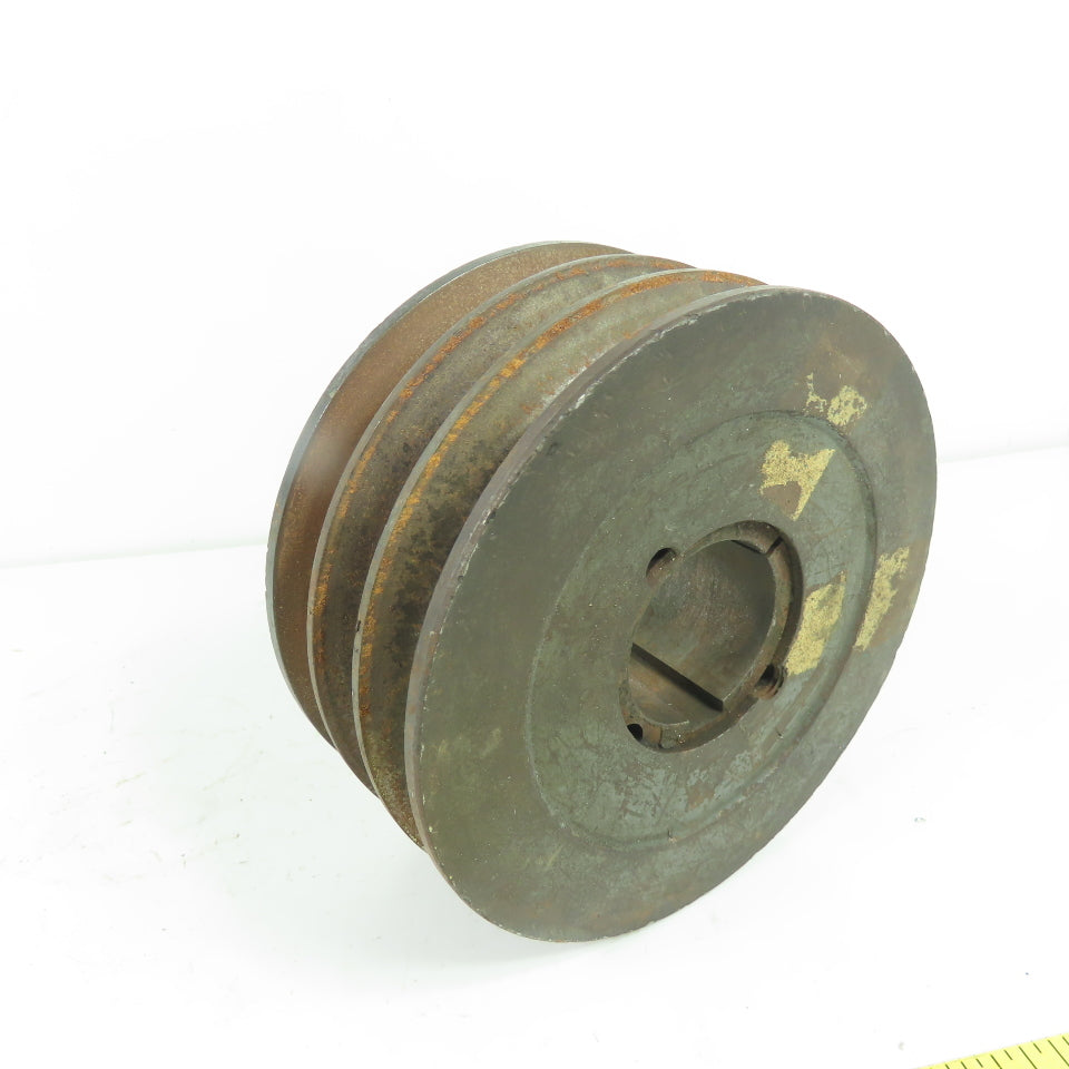 A48 B52 3-Groove V-Belt Pulley Sheave 1-5/8" Bore 5-1/2" OD x 2-1/2" W