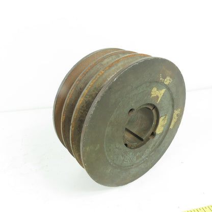 A48 B52 3-Groove V-Belt Pulley Sheave 1-5/8" Bore 5-1/2" OD x 2-1/2" W