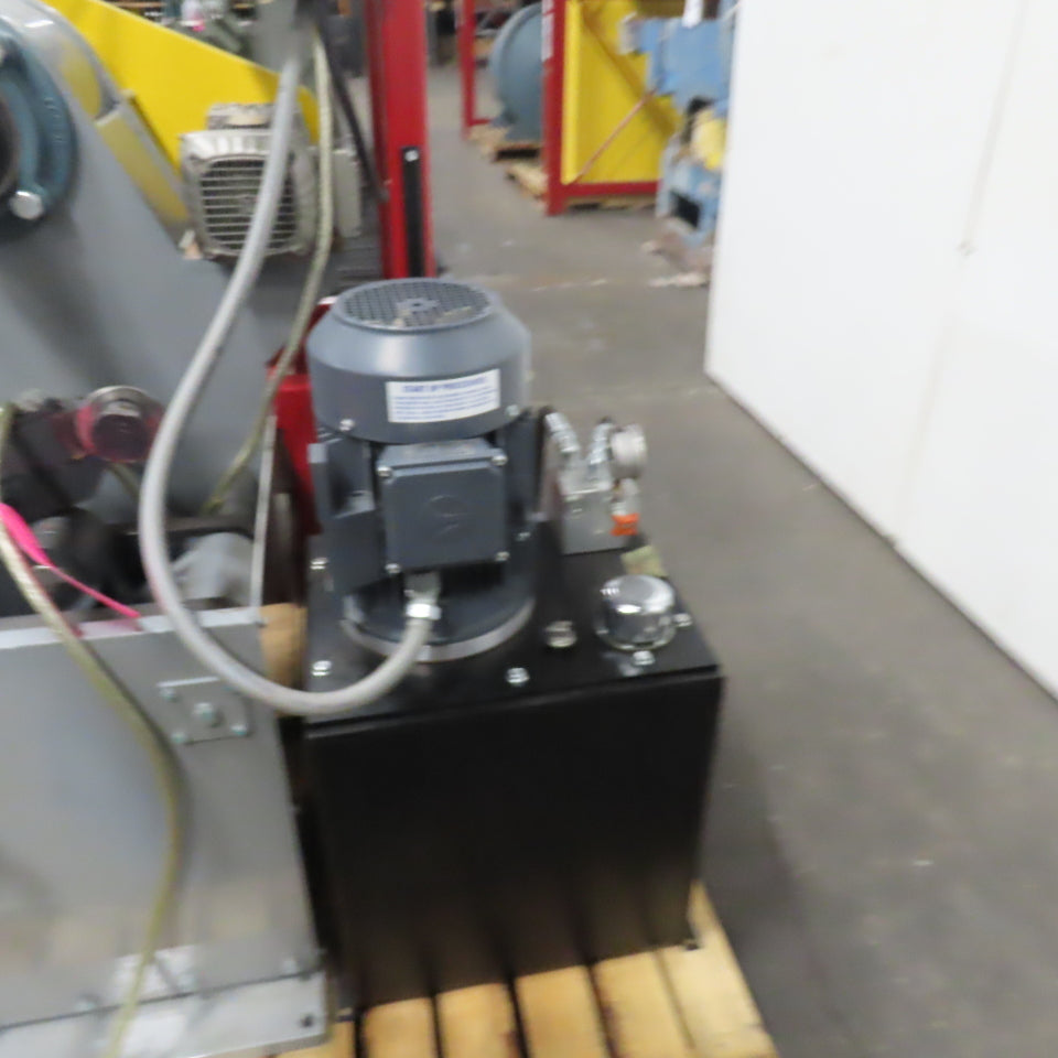 Buckeye Machine Semi Automatic Variable Speed Seam Roller Unit 230/460V 3Ph