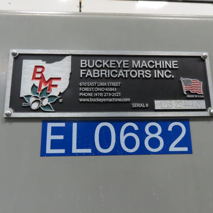 Buckeye Machine Semi Automatic Variable Speed Seam Roller Unit 230/460V 3Ph