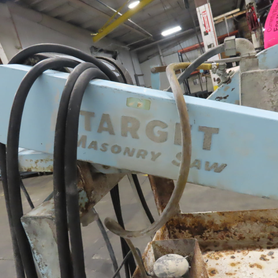 Target GM1453 5HP 14" Industrial Masonry Saw 230/460V 3Ph Tested