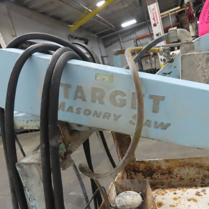 Target GM1453 5HP 14" Industrial Masonry Saw 230/460V 3Ph Tested
