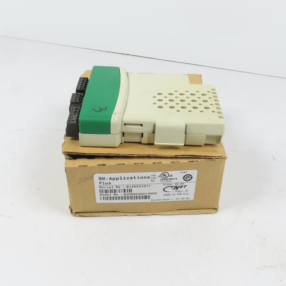 Control Techniques 82000000014000 SM Applications Processor Rev 3.00 +Connectors